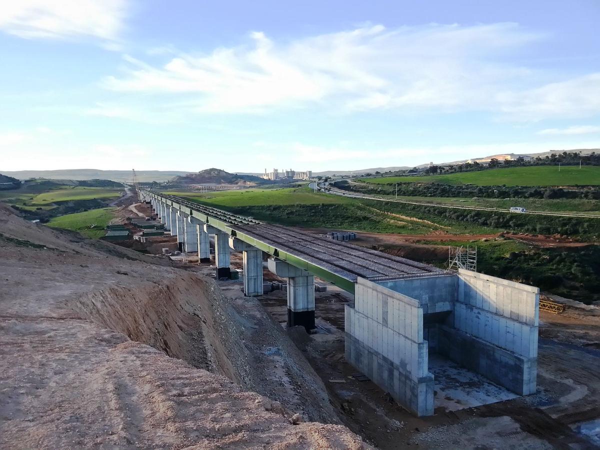Ferrovia Oued Tlélat — frontiera marocchina — immagine 1