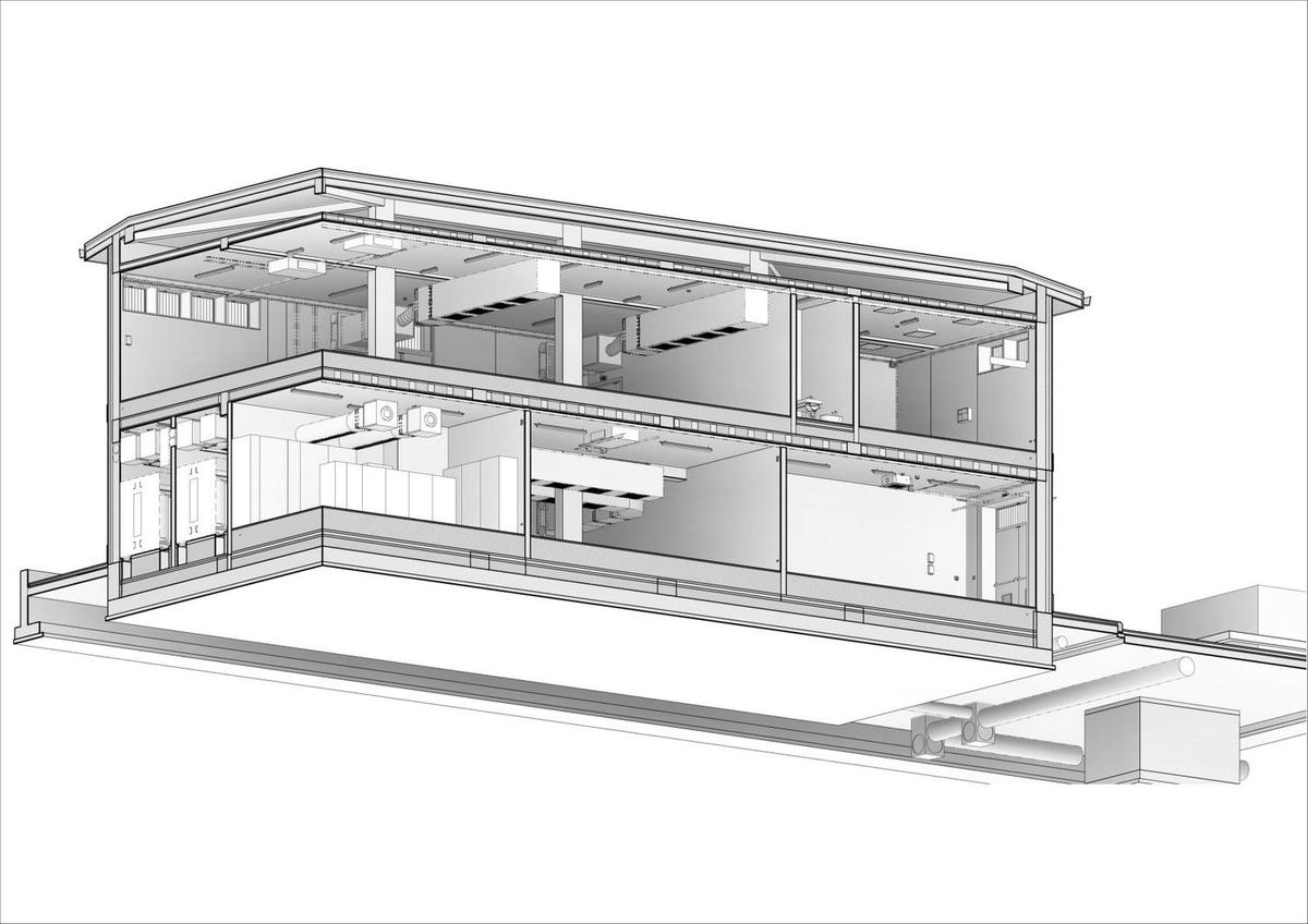 Restituzione BIM MEP · Fabbricati tecnologici ferroviari — immagine 3