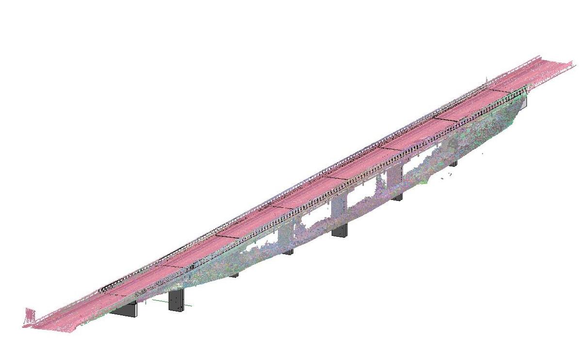 Restituzione BIM di viadotti · Scan to BIM — immagine 2